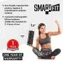 SmartFit_ Vibrating Foam Roller. 3-Speed Vibration Modes. Improved 3-D Surfaces. Effect of a Therapists Massage. Electric Massage Roller Helps to Relax and Recovery Muscles.
