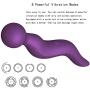 G Spot Clitoral Dildo Vibrator, Clit Clitoris Wand Vibrators for Women,Magnetic Rechargeable Waterproof Full Silicone Personal G Spotter Stimulator Toys,Adult Sex Toys for Women and Couples