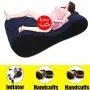 Portable Inflatable Sofa Wedge Pillow Climax Magic aid Position for Deeper Position Support PVC Flocking Bed Wedge Pillow for Couples Travel Exercise Bed Skills Portable Inflatable Sofa Wedge Pillow Climax Magic aid Position for Deeper Position Support PVC Flocking Bed Wedge Pillow for Couples Travel Exercise Bed Skills