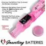 Purple Rabbit Vibrator Slim Bunny LeLuv Bundle with Multispeed Egg