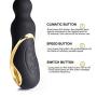 Utimi Anal Sex Toys Vibrating Anal Beads Anal Vibrator Prostate Massager with Pull Ring