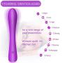 Waterproof Vibrator Dildo for Women with 9 Strong Vibration Modes for Effortless Insertion, PALOQUETH Silicone G Spot Vibrator Clitoral Vibrator for Exciting Stimulation- Ideal Sex Toy for Beginners
