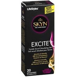 LifeStyles Excite Sensual Gel, Pump Bottle, 0.5 Ounce