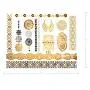 Terra Tattoos Temporary Metallic Tattoos - 75 Fake Gold Tattoos