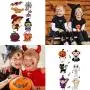 Halloween Stickers Kids Party Temporary Tattoos Set for Kid - Happy Halloween Decoration Party Temporary Tattoos Sticker,10 Sheets Halloween Stickers Kids Party Temporary Tattoos Set for Kid - Happy Halloween Decoration Party Temporary Tattoos Sticker,10 Sheets