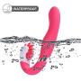 WeDol Women Wand Massager Waterproof Powerful Rabbit Vibra Stimulator for Couples, rosa