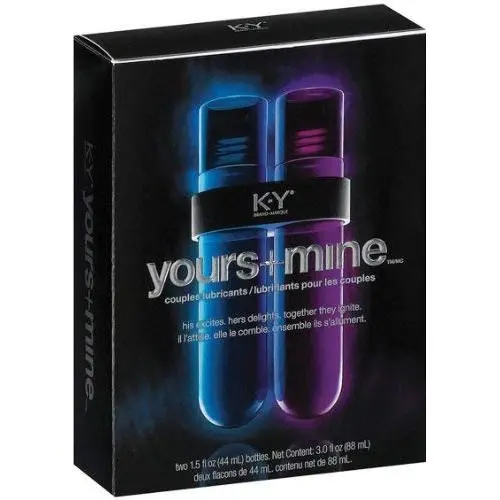 KY YOURS & MINE COUPLES 3 OZ KY YOURS & MINE COUPLES 3 OZ