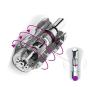 XKiss Super Powerful Bullet Vibrator Vagina Nipple Stimulator Rechargeable for Travel - 10 Modes Portable Waterproof Bullets Mini Clitoris Massager Sex Toys for Adults Couples Play