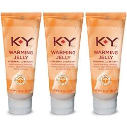 K-Y Warming Jelly Lubricant 5 oz (Pack of 3)