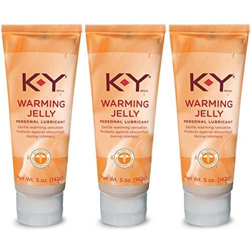 K-Y Warming Jelly Lubricant 5 oz (Pack of 3)