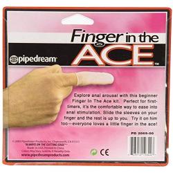 Pipedream Finger In The Ace Kit, Clear