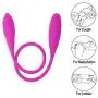 Odeer-7 Vibration USB Charge Waterproof Dual Motor Silicone G-Spot Clitoris and Prostate Masturbation Vibrator Sex Toy for Adults - Massager for Women or Couples Best Gift Valentines Gift Odeer-7 Vibration USB Charge Waterproof Dual Motor Silicone G-Spot Clitoris and Prostate Masturbation Vibrator Sex Toy for Adults - Massager for Women or Couples Best Gift Valentines Gift