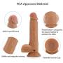 Dildo Vibrator with 8 Vibration Modes, INJOY 8.7inch FDA Approved Silicone Dildos, Wireless Realistic Dildo with Remote Control, IPX7 Waterproof, G Spot Dildo Adult Sex Toys for Women Masturbation