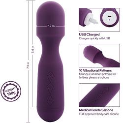 Vibrator Sex Massager - 10 Patterns - Waterproof Adult Vibration Toy for Females,Sex Things for Couples - Vibrator Stimulator - Clit Vibrator, Lyps Hummingbird