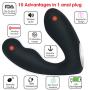 ZEMALIA Wireless Warming Male Anal Plugs with Remote Control for Gay Masturbation, Powerful Waterproof Healthy Prostate to Relief prostatosis of Men, New SM P spot Sex Toys for Couple