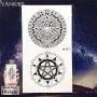 12 Pieces/Lot Mens Fashion Moon Temporary Tattoos Round Totem Fun Sun Wave Magic Tatoos Women Triangle Forest Tattoo Stickers Cover Custom Paste 10x6CM 12 Pieces/Lot Mens Fashion Moon Temporary Tattoos Round Totem Fun Sun Wave Magic Tatoos Women Triangle Forest Tattoo Stickers Cover Custom Paste 10x6CM