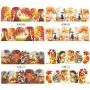 Fall Nail Art Stickers Halloween Thanksgiving Nail Art Accessories Decals 12 Sheets Maple Leaves Water Transfer Autumn Nail Stickers for Women Girls Fingernail Toenail Decoration Manicure Tips Tattoos Fall Nail Art Stickers Halloween Thanksgiving Nail Art Accessories Decals 12 Sheets Maple Leaves Water Transfer Autumn Nail Stickers for Women Girls Fingernail Toenail Decoration Manicure Tips Tattoos