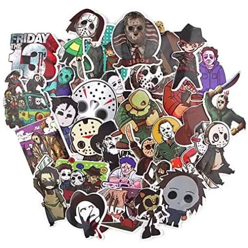 Party Hive Freddy Krueger (35 Pieces) Horror Elm Street Assorted Decal Stickers Arts Crafts Scrapbook Party Hive Freddy Krueger (35 Pieces) Horror Elm Street Assorted Decal Stickers Arts Crafts Scrapbook