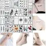 Temporary Tattoos for Women Tattoo Sticker Hand Neck Wrist Fashion Art Body Removable Tattoos Waterproofing 30 Sheets (style3) Temporary Tattoos for Women Tattoo Sticker Hand Neck Wrist Fashion Art Body Removable Tattoos Waterproofing 30 Sheets (style3)