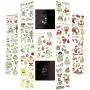 CCbeauty 15 Sheets Christmas Tattoo Stickers Glow in The Dark,Luminous Party Tattoo Stickers Waterproof Cartoon Snowflake Xmas Tattoo for Kids CCbeauty 15 Sheets Christmas Tattoo Stickers Glow in The Dark,Luminous Party Tattoo Stickers Waterproof Cartoon Snowflake Xmas Tattoo for Kids