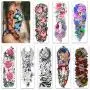 Sleeve Tattoos for Women Teen Girls and Kids,Full Arm Japanese Tattoo Flowers,Waterproof and Long-Lasting Body Art Realistic Tattoo Stickers Sleeve Tattoos for Women Teen Girls and Kids,Full Arm Japanese Tattoo Flowers,Waterproof and Long-Lasting Body Art Realistic Tattoo Stickers