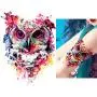 5 Sheets Watercolor Body Temporary Tattoo Sticker Wolf Elephant Picture Design Leg Arm Art Sexy 5 Sheets Watercolor Body Temporary Tattoo Sticker Wolf Elephant Picture Design Leg Arm Art Sexy