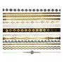 Terra Tattoos Small Temporary Tattoos - 125 Black Gold Tattoos Terra Tattoos Small Temporary Tattoos - 125 Black Gold Tattoos