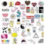 Big Cute Pink Stickers Pack 45 Pcs Vsco Stickers Aesthetic Stickers Vinyl Decals for Hydro Flask Water Bottle Laptop Helmet Ipad Car Luggage Suitcase