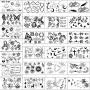Yazhiji Tiny Waterproof Temporary Tattoos - 60 Sheets, Moon Stars Constellations Music Compass Anchor Words Lines Flowers for Kids Adults Men and Women. Yazhiji Tiny Waterproof Temporary Tattoos - 60 Sheets, Moon Stars Constellations Music Compass Anchor Words Lines Flowers for Kids Adults Men and Women.
