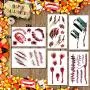 Zombie Makeup, Halloween Zombie Makeup Kit, Scar Tattoos, 5(Large)+6(Small) Pack Fake Scars Tattoos, Halloween Makeup Kit, Zombie Makeup Kit for Kids and Adults, Healthy, Waterproof, Long Last Zombie Makeup, Halloween Zombie Makeup Kit, Scar Tattoos, 5(Large)+6(Small) Pack Fake Scars Tattoos, Halloween Makeup Kit, Zombie Makeup Kit for Kids and Adults, Healthy, Waterproof, Long Last