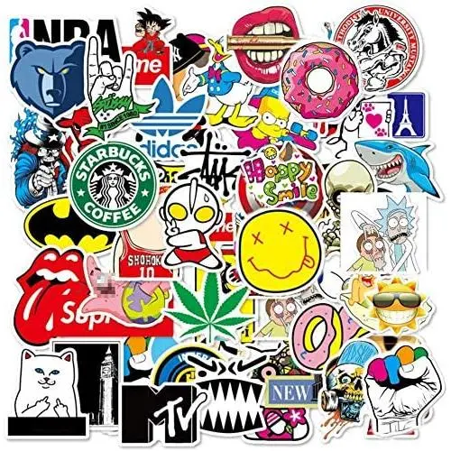 100 Pack Random No-Duplicate Stickers Water Bottles Laptop Car Hydroflasks Phone Motorcycle Guitar Skateboard Computer Vinyl Sticker Waterproof Cute Aesthetic Trendy Decals for Teens Boys Girls Adults 100 Pack Random No-Duplicate Stickers Water Bottles Laptop Car Hydroflasks Phone Motorcycle Guitar Skateboard Computer Vinyl Sticker Waterproof Cute Aesthetic Trendy Decals for Teens Boys Girls Adults