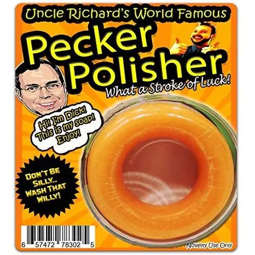 Uncle Richard’s Pecker Polisher Soap – What a Stroke of Luck - Funny Soap for Men – Naughty Stocking Stuffers – Gag Gifts for Men – Dick Soap – Circle Soap - Funny Divorce Gift by Gears Out Uncle Richard’s Pecker Polisher Soap – What a Stroke of Luck - Funny Soap for Men – Naughty Stocking Stuffers – Gag Gifts for Men – Dick Soap – Circle Soap - Funny Divorce Gift by Gears Out