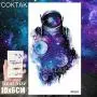 COKTAK 8 Pieces/Lot 3D Watercolor Blue Astronaut Cartoon Kids Temporary Tattoos For Children Cute Space Man Children Tattoo Sticker Women Girls Boys Body Art Waterproof Tatoos Sheet COKTAK 8 Pieces/Lot 3D Watercolor Blue Astronaut Cartoon Kids Temporary Tattoos For Children Cute Space Man Children Tattoo Sticker Women Girls Boys Body Art Waterproof Tatoos Sheet