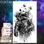 COKTAK 8 Pieces/Lot 3D Watercolor Blue Astronaut Cartoon Kids Temporary Tattoos For Children Cute Space Man Children Tattoo Sticker Women Girls Boys Body Art Waterproof Tatoos Sheet COKTAK 8 Pieces/Lot 3D Watercolor Blue Astronaut Cartoon Kids Temporary Tattoos For Children Cute Space Man Children Tattoo Sticker Women Girls Boys Body Art Waterproof Tatoos Sheet