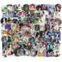 Cute Princess Laptop Sticker for Girl 100pcs Pack Lovely Vinyl Skateboard Water Bottle Computer Travel Case Guitar Snowboard Luggage Car Bike Phone Graffiti Decal