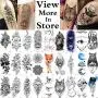 VANTATY 10 Sheets Beautiful Indian Black Henna Temporary Tattoos For Women Mandala Flower DreamCatcher Tattoo Stickers For Girls Body Art Arm Drawings Lace Fake Jewels Tatoo Pendants. VANTATY 10 Sheets Beautiful Indian Black Henna Temporary Tattoos For Women Mandala Flower DreamCatcher Tattoo Stickers For Girls Body Art Arm Drawings Lace Fake Jewels Tatoo Pendants.