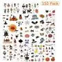 Temporary Tattoos Kids, 150 Assorted Halloween Tattoo Waterproof Cute Designs Stick on Children Tattoos, Pumpkin Tattoos Stickers for Kids Children Party Favors,150Patterns Temporary Tattoos Kids, 150 Assorted Halloween Tattoo Waterproof Cute Designs Stick on Children Tattoos, Pumpkin Tattoos Stickers for Kids Children Party Favors,150Patterns