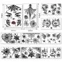 Konsait 65PCS Halloween Spider Face Tattoos Spider Web Spider Net Temporary Tattoos - Face Shoulder Arm Back Tattoos Stickers-Halloween Costume Apparel Cosplay Accessories Party Favor Supplies Konsait 65PCS Halloween Spider Face Tattoos Spider Web Spider Net Temporary Tattoos - Face Shoulder Arm Back Tattoos Stickers-Halloween Costume Apparel Cosplay Accessories Party Favor Supplies