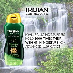 Trojan Lubricants H2O, Sensitive Touch, 5.5 Oz