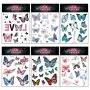 Konsait Kids Tattoos Butterfly Temporary Tattoos, Fake Tattoo Sticker for Girls Kids Women Childrens Birthday Party Bag Filler Gift Birthday Girls Party Favors, 16 Sheets Konsait Kids Tattoos Butterfly Temporary Tattoos, Fake Tattoo Sticker for Girls Kids Women Childrens Birthday Party Bag Filler Gift Birthday Girls Party Favors, 16 Sheets