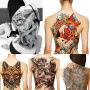 3 Sheets Big Large Full Back Chest Tattoo Sticker Temporary Dragon Decal for Women Men