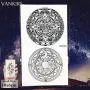 12 Pieces/Lot Mens Fashion Moon Temporary Tattoos Round Totem Fun Sun Wave Magic Tatoos Women Triangle Forest Tattoo Stickers Cover Custom Paste 10x6CM 12 Pieces/Lot Mens Fashion Moon Temporary Tattoos Round Totem Fun Sun Wave Magic Tatoos Women Triangle Forest Tattoo Stickers Cover Custom Paste 10x6CM