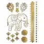 Terra Tattoos Metallic Henna Temporary Tattoos - 75 Gold Temp Tattoos Terra Tattoos Metallic Henna Temporary Tattoos - 75 Gold Temp Tattoos