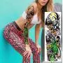 Leoars Nightmare Before Christmas Sticker,Halloween Large Full Arm Sleeve Tattoos, 6-Sheet Fake Women Men Tattoo Stickers for Adult Kids Halloween Makeup Leoars Nightmare Before Christmas Sticker,Halloween Large Full Arm Sleeve Tattoos, 6-Sheet Fake Women Men Tattoo Stickers for Adult Kids Halloween Makeup