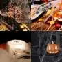 LessMo 326g Halloween Spider Web Decor, 60 Extra Fake Spiders White Cotton Cobweb, Large Size Cover 1400 Sqft, Super Stretchy, Reusable, for Haunted House Halloween Party Indoor and Outdoor
