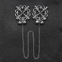 xinYxzR Adult Sex Toy Metal Nipple Clip Adjustable Breast Clamp Hollow Out Design 1Pair 1#