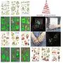 CCbeauty 15 Sheets Christmas Tattoo Stickers Glow in The Dark,Luminous Party Tattoo Stickers Waterproof Cartoon Snowflake Xmas Tattoo for Kids CCbeauty 15 Sheets Christmas Tattoo Stickers Glow in The Dark,Luminous Party Tattoo Stickers Waterproof Cartoon Snowflake Xmas Tattoo for Kids