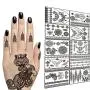 TAFLY Lace Black Chains Tattoo Waterproof Body Henna Transfer Tattoos Stickers for Women & Girls -150 Designs Bracelets,Necklaces,Tribe,Totem,Wing etc 10 Sheets TAFLY Lace Black Chains Tattoo Waterproof Body Henna Transfer Tattoos Stickers for Women & Girls -150 Designs Bracelets,Necklaces,Tribe,Totem,Wing etc 10 Sheets