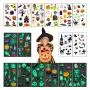 Halloween Tattoos for Kids, 160 pcs Halloween Temporary Tattoos including 70 Glow in the Night or Dark Halloween Trick or Treat Ghost Monster Pumpkin Tattoos Halloween Tattoos for Kids, 160 pcs Halloween Temporary Tattoos including 70 Glow in the Night or Dark Halloween Trick or Treat Ghost Monster Pumpkin Tattoos