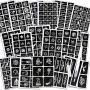 Konsait 291pcs Temporary Tattoos Stencils, 20 Sheets Girls and Boys Glitter Tattoo Kit Templates Face Paint Stencils Body Art Stencil Pack for Adults Man Women Kids Teenager Konsait 291pcs Temporary Tattoos Stencils, 20 Sheets Girls and Boys Glitter Tattoo Kit Templates Face Paint Stencils Body Art Stencil Pack for Adults Man Women Kids Teenager